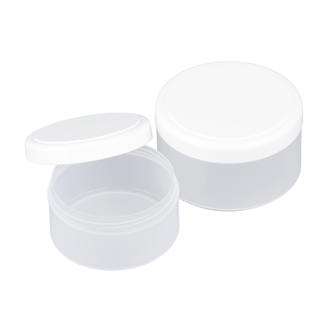 Wide-mouth jar TEC-LINE  PP 250ml nature